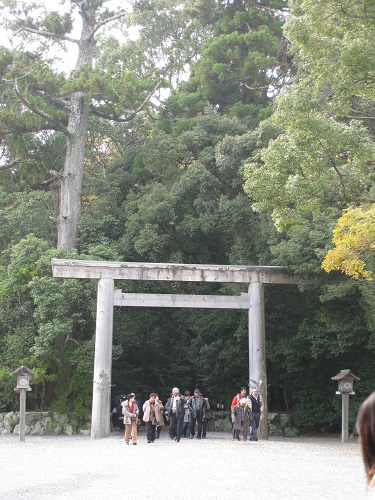 Tori Gate at Ise Jingu