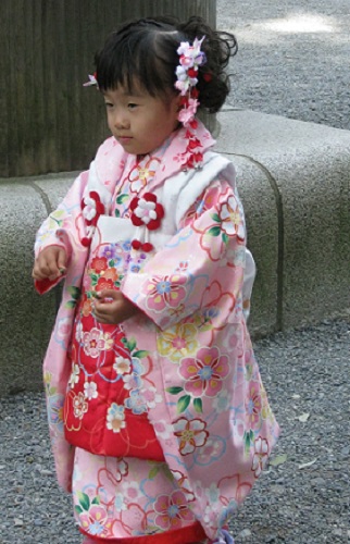 Child in Kimono